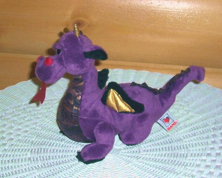 webkinz purple dragon