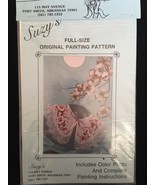 Full Size Painting Fabric Tole Pattern Instructions Dogwood Flowers 1987 - $7.84