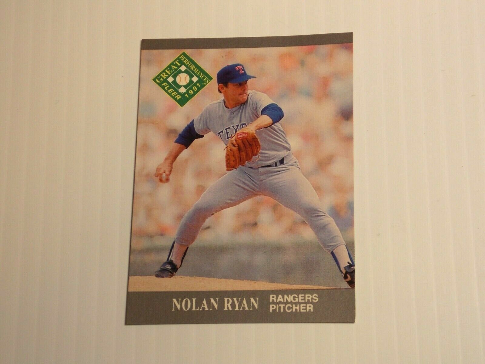 Primary image for 1991 Fleer Ultra Baseball - #395 - Nolan Ryan - Texas Rangers