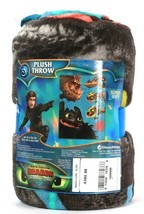 Franco Manufacturing Co DreamWorks How To Train Your Dragon 46"x60" Plush Throw