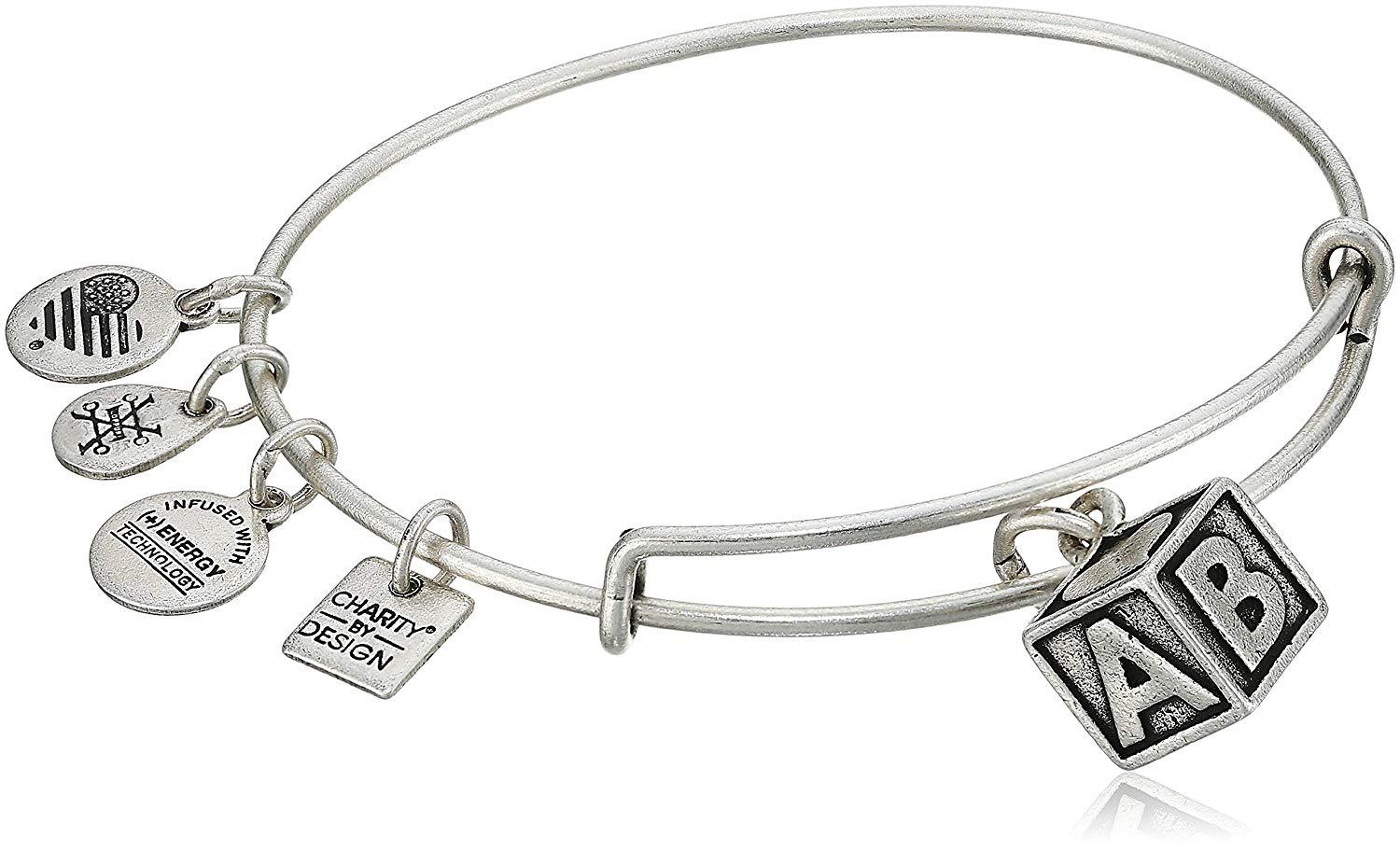 Alex and Ani Charity by Design Baby Block Bangle Bracelet Bracelets