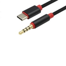 Type-C USB-C to 3.5mm Male Audio Jack AUX Cable Adaptor for Car Stereo Samsung - $4.70