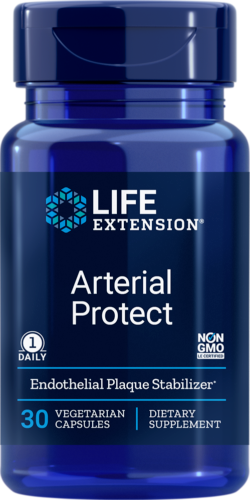 Life Extension Arterial Protect Pycnogenol and Gotu Kola Extract Supplement 30ct