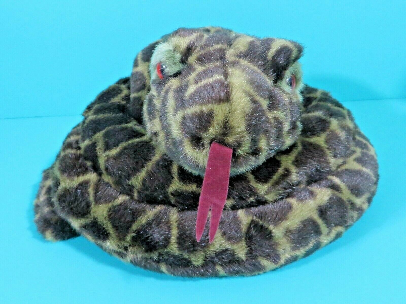 green snake soft toy