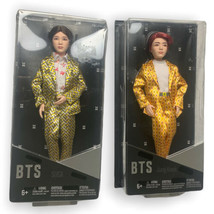 Mattel BTS Collectible Fashion Idol Dolls Suga &amp; Jung Kook Sealed - $24.97