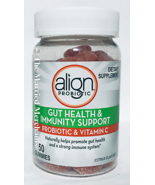 Align Gut Health &amp; Immunity Support Probiotic &amp; Vitamin C 50 each 4/2023... - $16.99