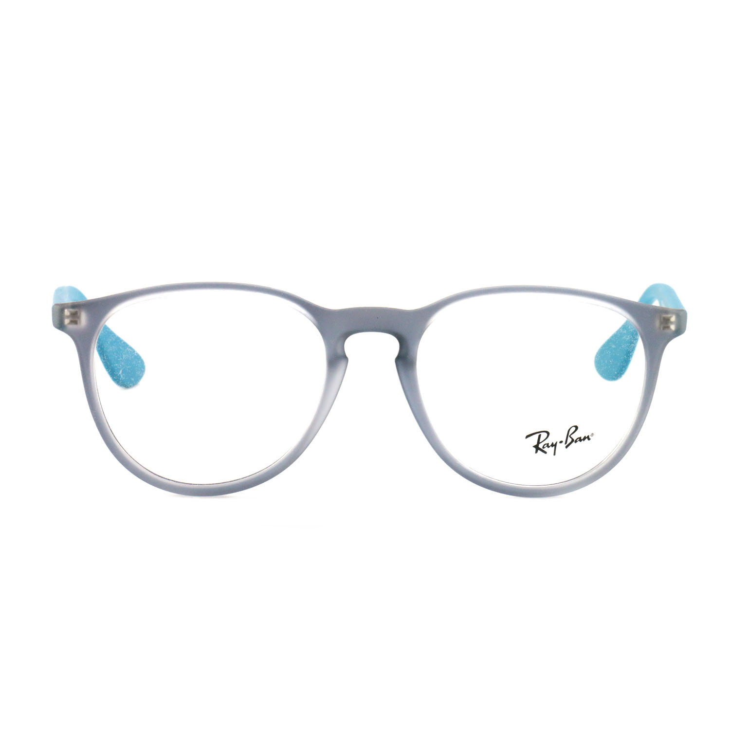 New Ray Ban Eyeglasses Rb 7046 5484 Clear Bluematte Turquoise Acetate 51 18 140 Eyeglass Frames