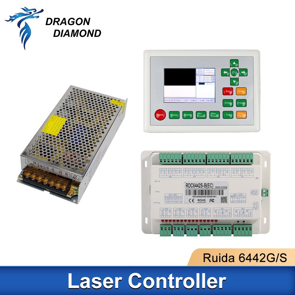 Ruida Co2 Laser Controller DSP System RDC6442S For Laser Engraver And ...