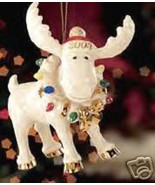 Lenox 2003 Marcel Moose Figurine Ornament Annual Moosechief Christmas RA... - $145.00