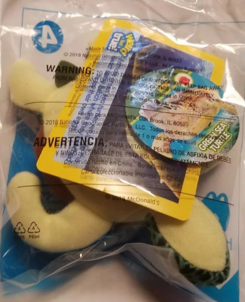 mcdonalds turtle toy