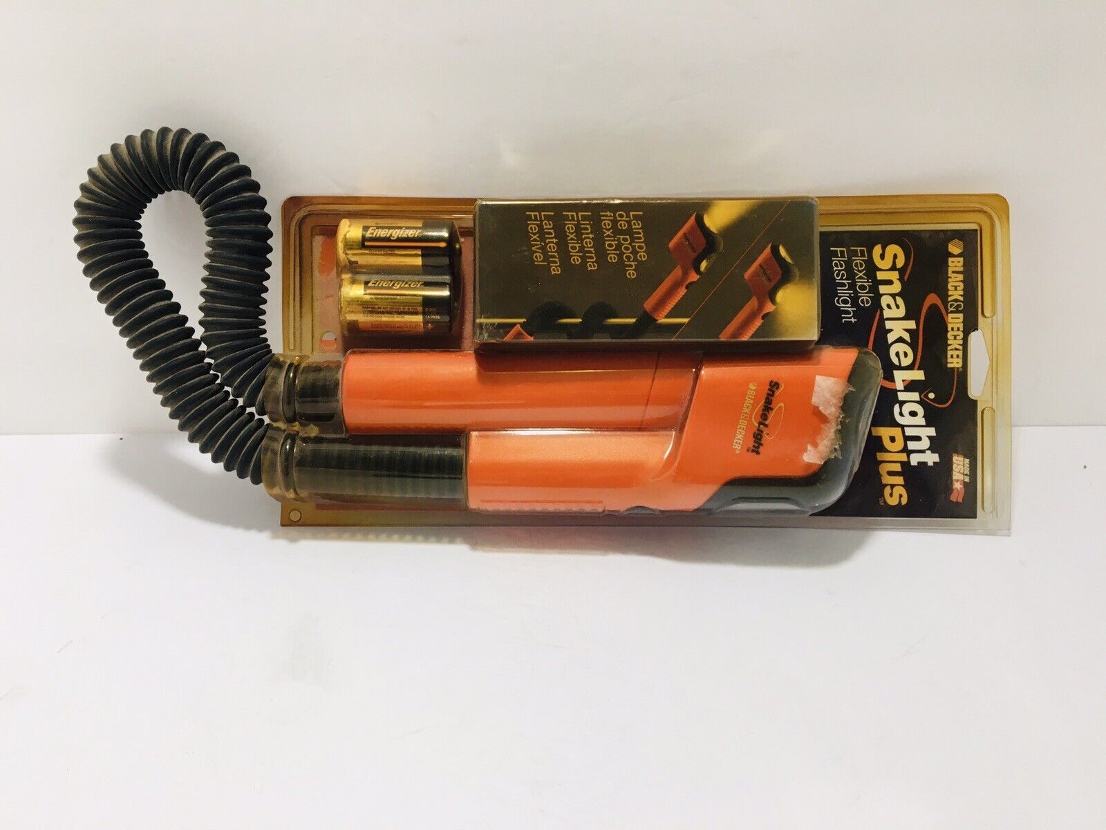 BLACK & DECKER Flexible Flashlight Snake Light NIP 1996 USA VTG