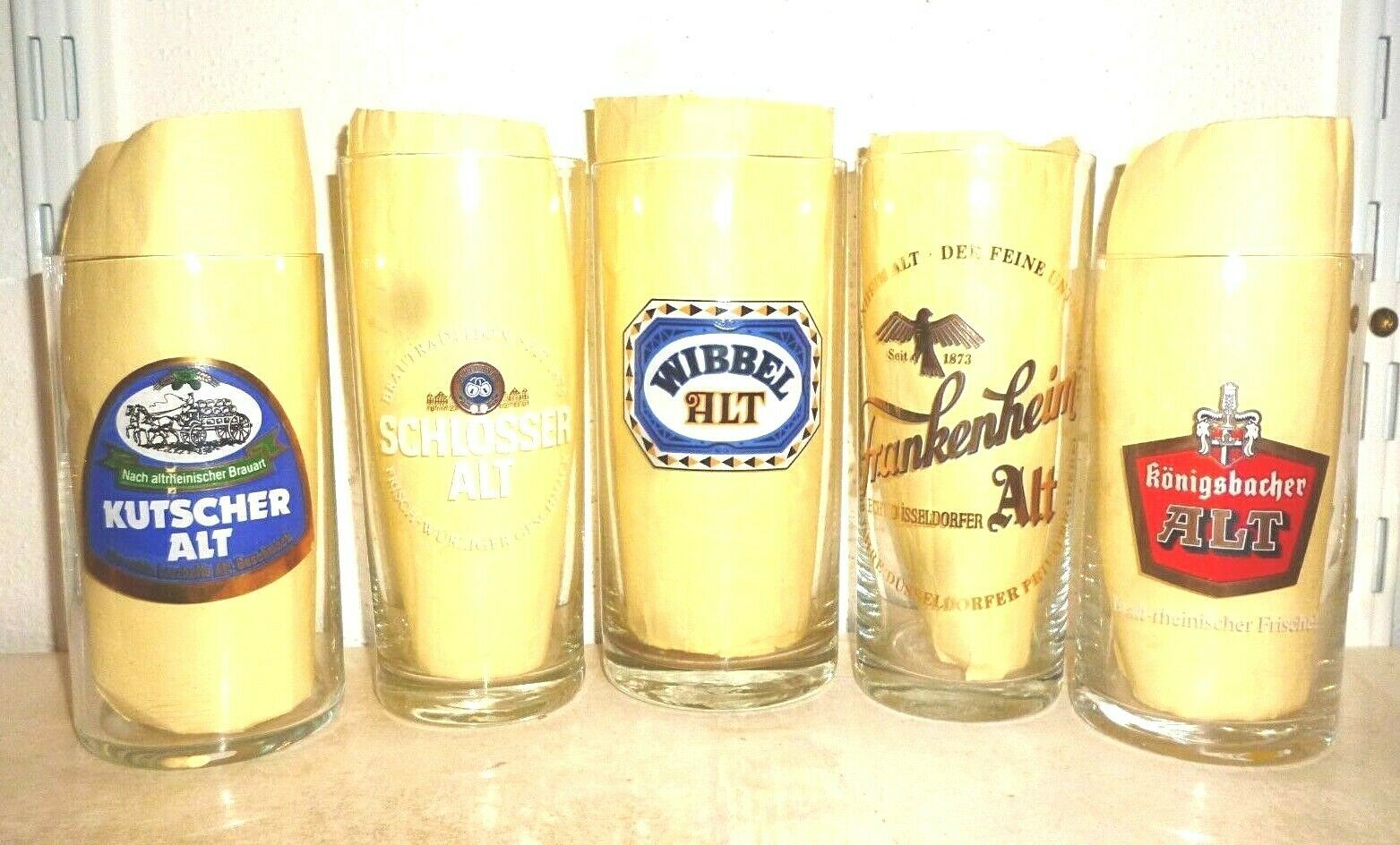 5 Schlosser Frankenheim Wibbel Kutscher Konigsbacher Altbier German ...