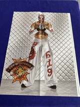 WWE Reversible Rey Mysterio + Sin Cara Wall Poster - 21” x 16” - $15.57