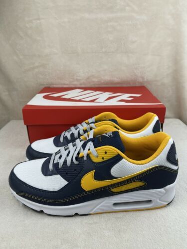 nike air max 90 michigan navy