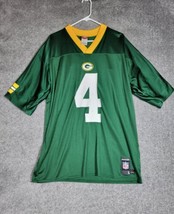 Reebok NFL Green Bay Packers BRETT FAVRE Jersey Mens Size Large Green Go... - $29.09