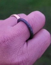 Shani ring boat nail chala evil eye saturn protection plain iron astrolo... - $17.24