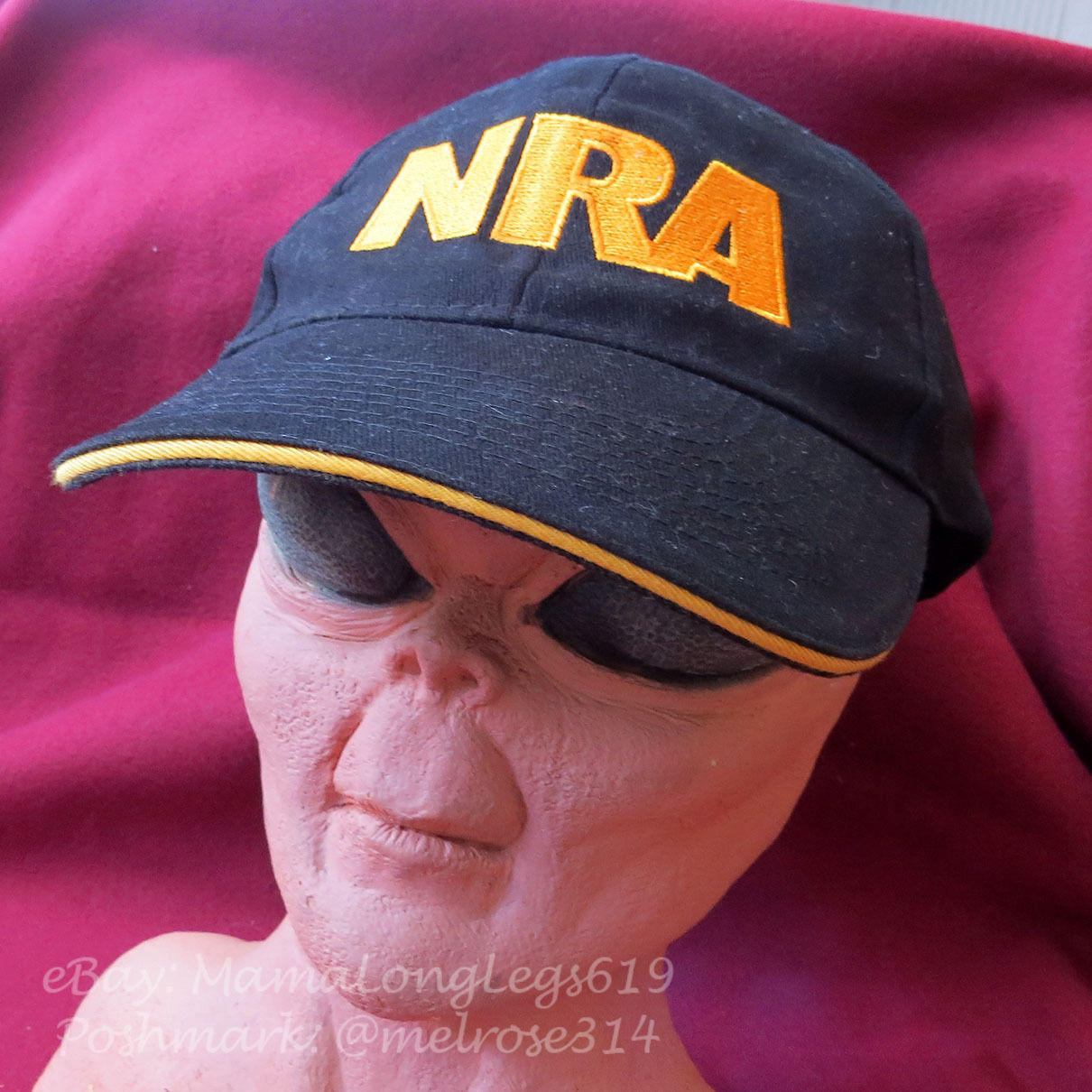 NRA Hat National Rifle Association Member S.A.T.F Snapback Eagle American Flag