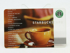 Starbucks Coffee Canada 2001 Gift Card Zero Balance No Value Mug Cup Saucer - $16.02