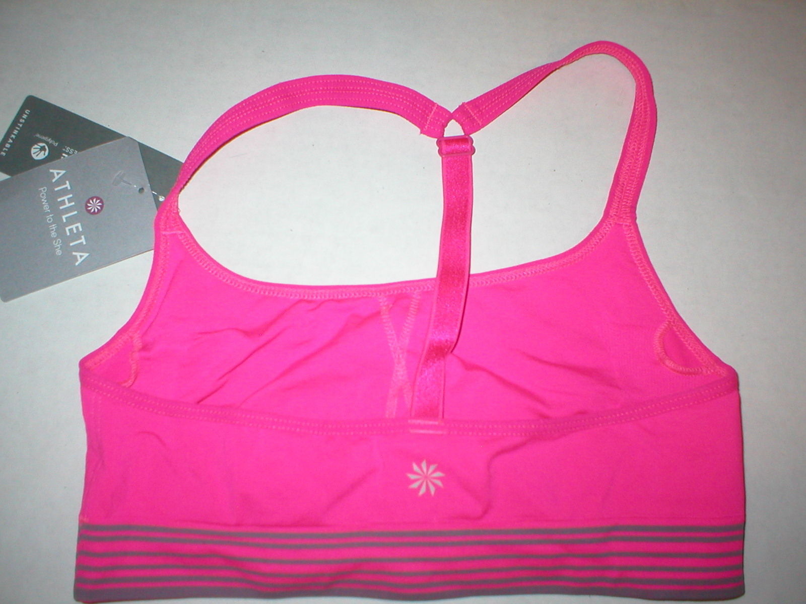 Athleta Black Stitch Band Bikini Top-34B//C-NWOT