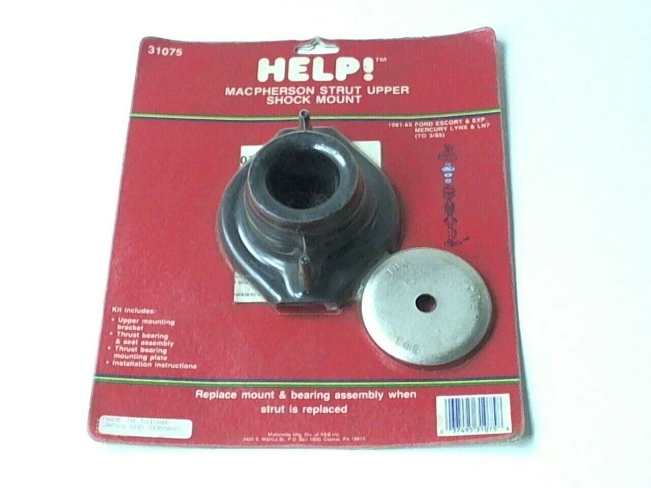 Help Macpherson Strut Upper Shock Mount Shocks & Struts