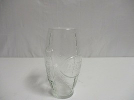 Vintage NfL New England Patriots Football shaped Drinking Glass Rare - $24.74