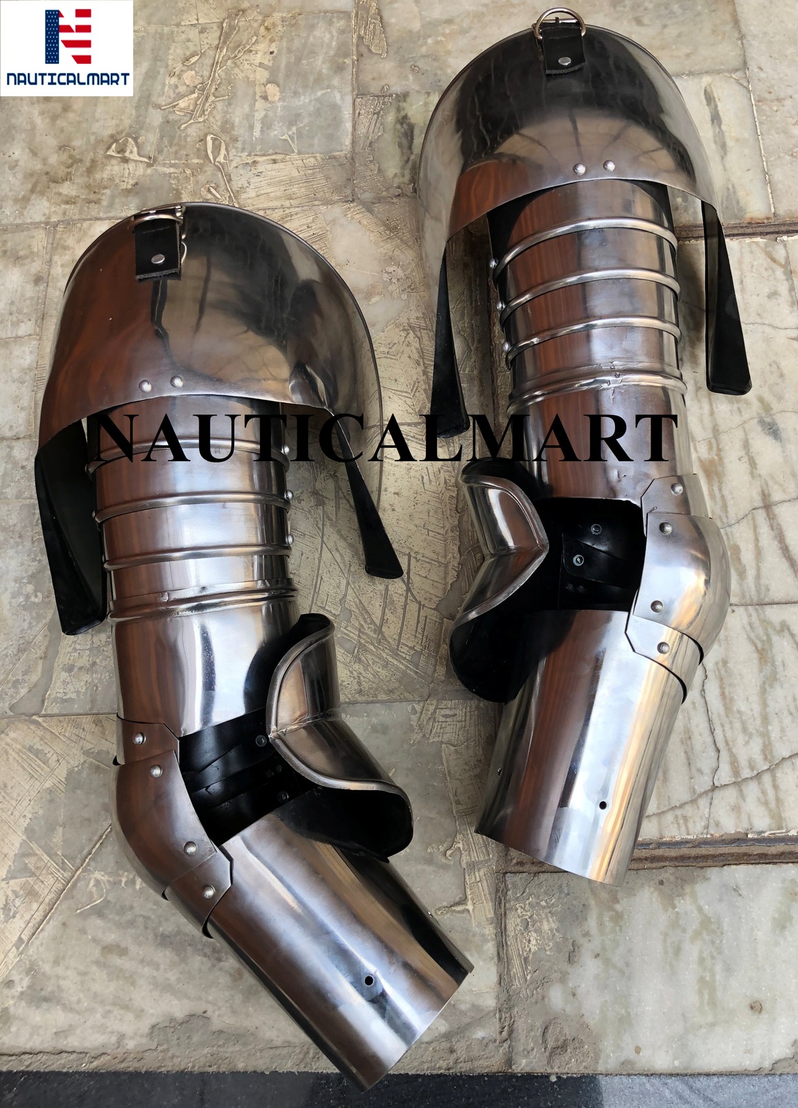 Medieval Larp Full Arm Guard Armor reenactment Sca Armour Arm Guard