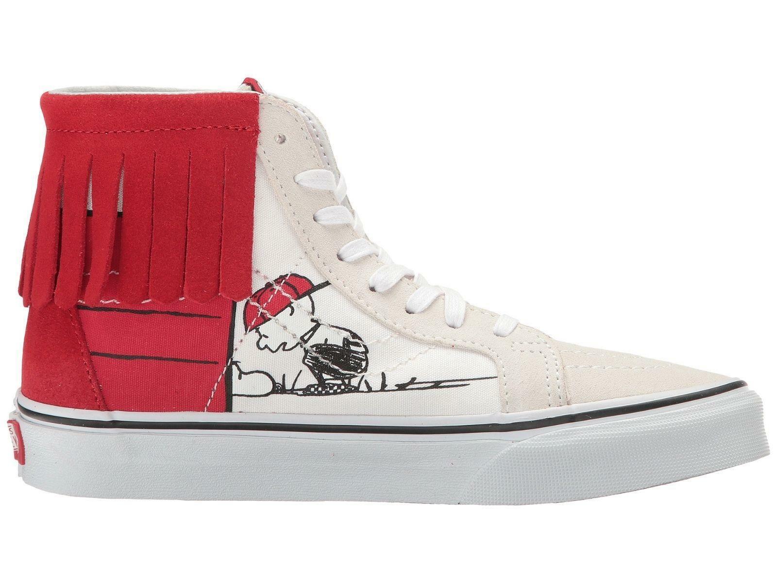 Vans x Peanuts Sk8-Hi Moc Snoopy Charlie Brown Doghouse Limited Rare DAMAGED BOX - Casual Shoes