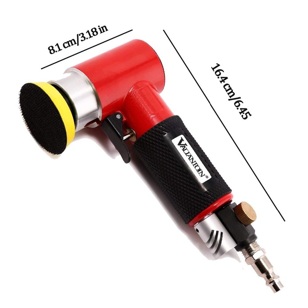 2" 3" Air Sander 90 Degree Angle Grinder Pneumatic Sander Random Orbit