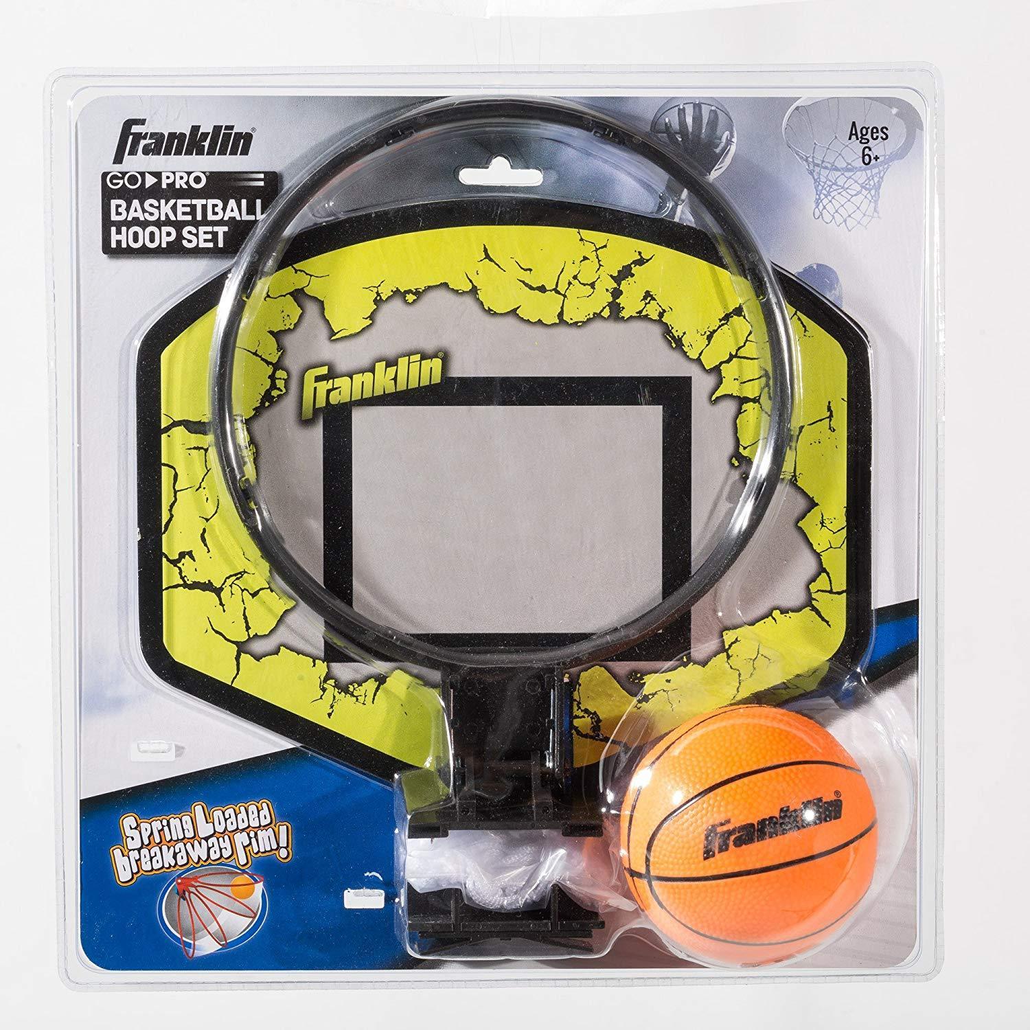 Franklin Mini Breakaway Indoor Basketball Hoop Set Kids for Ages 6 & Up