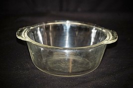 Old Vintage Fire King 1 Quart Clear Glass Mixing Bowl Kitchen Tool 20 MC... - $19.79