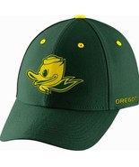 Nike Oregon Ducks Mascot UO Green Dri-FIT Swoosh Flex Hat - $19.79