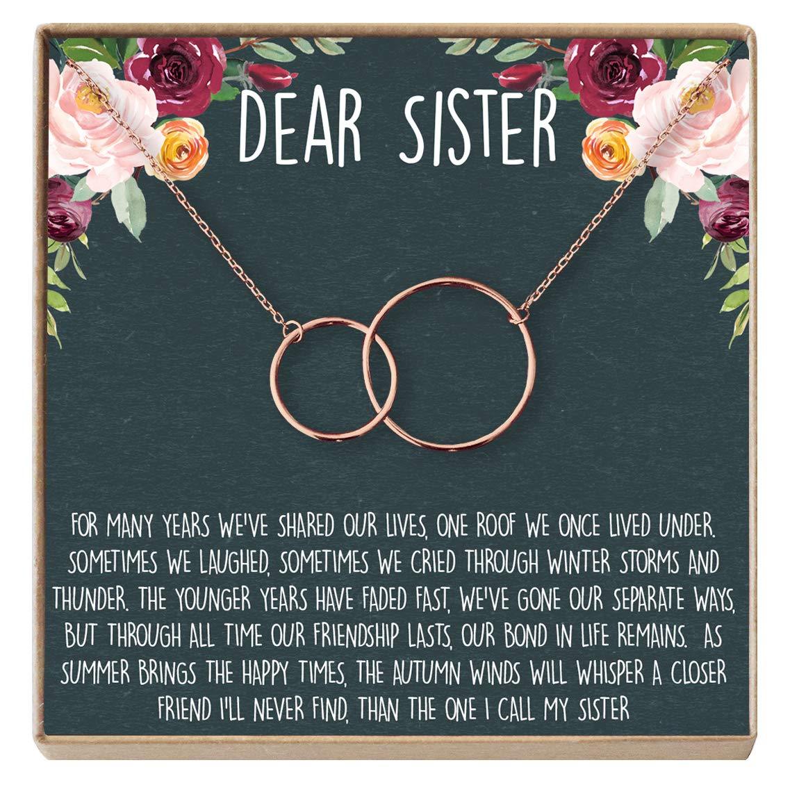 my sisters birthday necklace