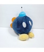 Nintendo Super Mario Bros Bob Omb Walking Bomb Blue Plush Stuffed Animal... - $26.72