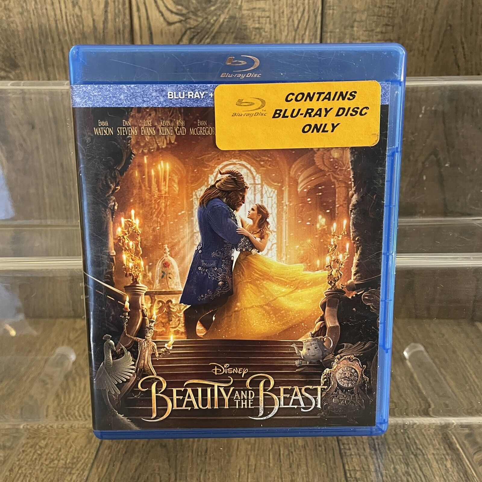 Disney's Beauty & The Beast (Blu-Ray DVD) Emma Watson Kevin Kline Josh ...