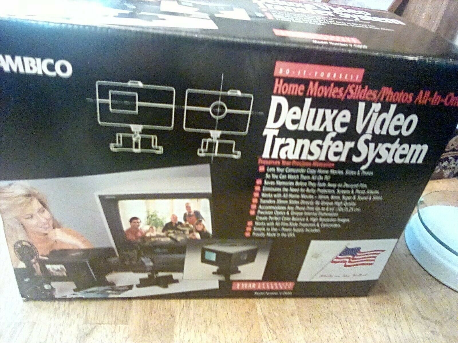 Vintage Ambico V0650 Deluxe Video Transfer System Production Switchers