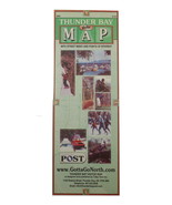 Map Thunder Bay Visitor 2002 Ontario Canada Advertising Local Guide - $9.97