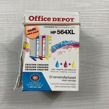 New HP Compatible 564XL Ink Cartridges Office Depot Black and Color - $12.87