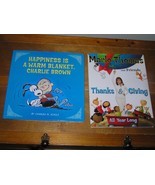 Lot of 2 MARLO Thomas and FRIENDS THANKS &amp; GIVING All Year Long HAPPINES... - $7.69