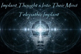 Send Them Thoughts Telepathy Implant Spell White Witch FAST Active - $50.00