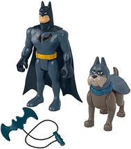Fisher-Price DC League of Super-Pets Batman & Ace, set of 2 poseable figures wit - $17.09