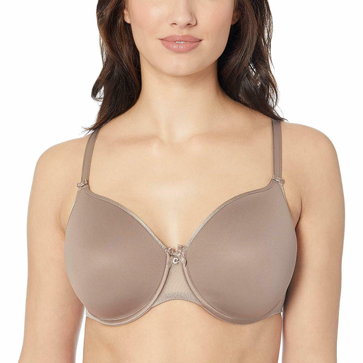 CHANTELLE Hazelnut C Magnifique Minimizer TShirt Bra, US 38I, UK 38G