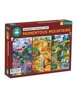 Momentous Mountains Science Puzzle Set from Mudpuppy, Includes Three 100... - $14.84
