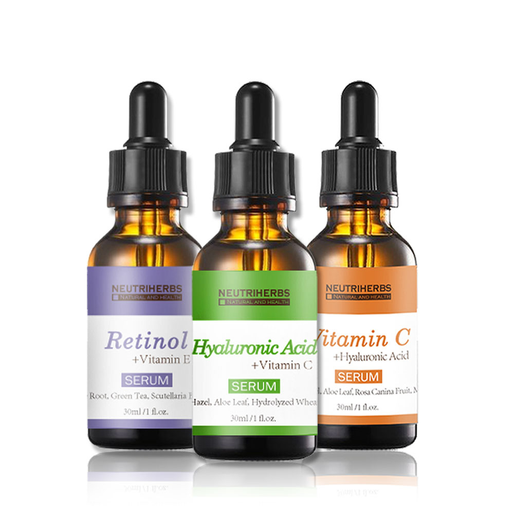 Superior Vitamin C Serum Hyaluronic Acid Serum Retinol Serum Kit Sets