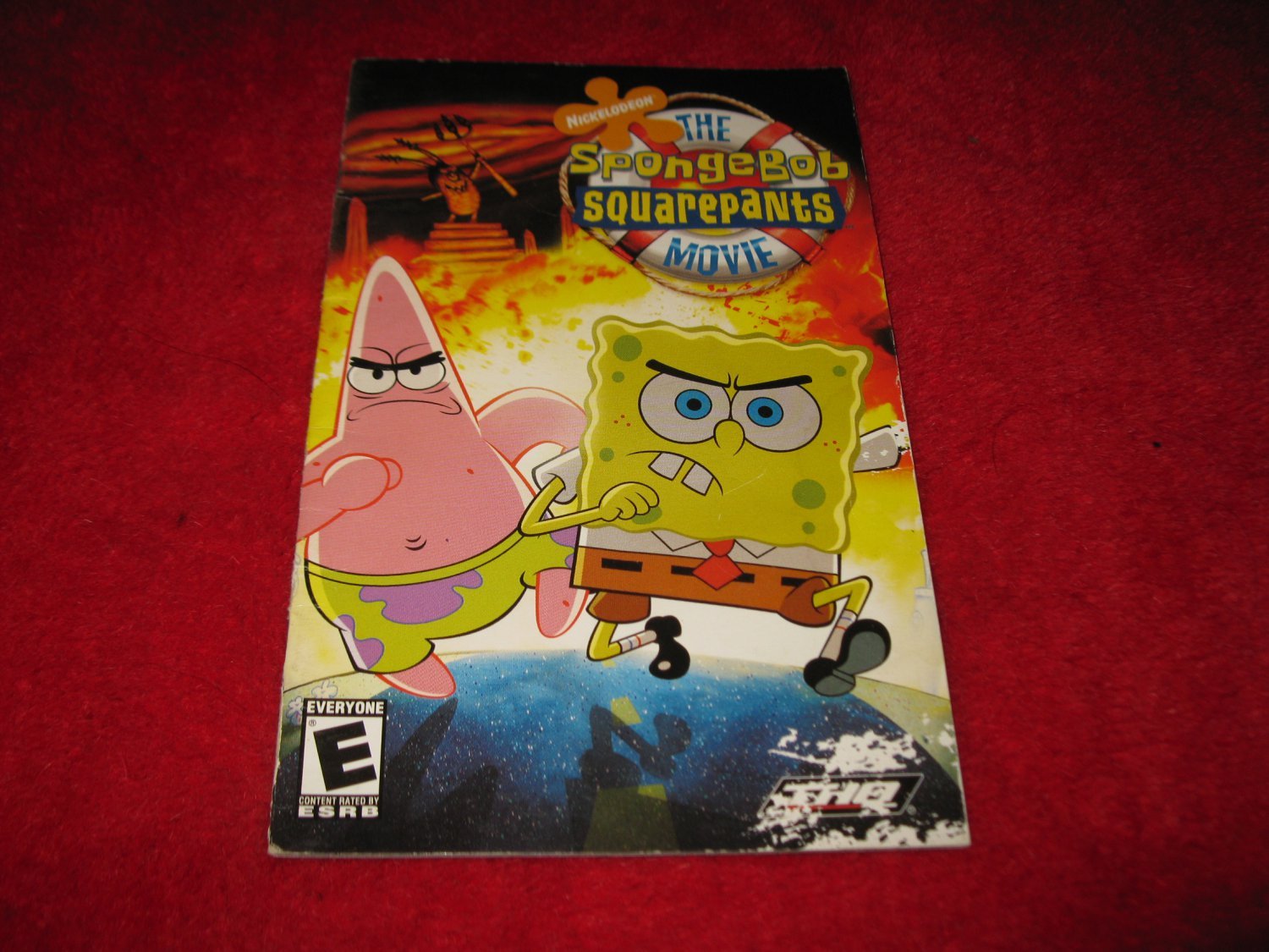 The Spongebob Squarepants Movie : Playstation 2 Video Game Instruction ...