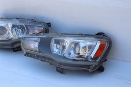 09-17 Mitsubishi Lancer Projector Halogen Headlight Lamps Set L&R  image 4