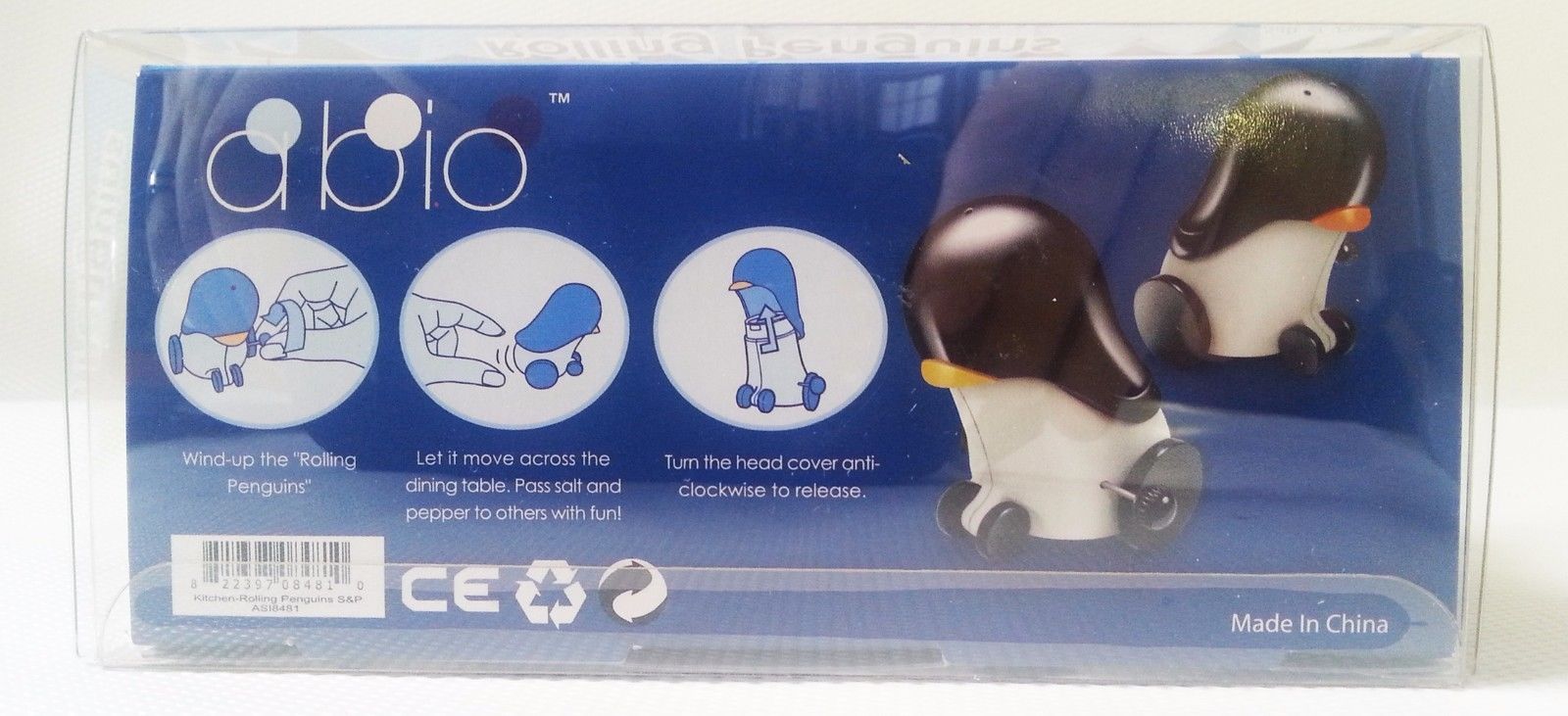 Wind Up Kitchen Rolling Penguins Salt Pepper and similar items