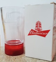Budweiser NHL Hockey Red Light Beer Glass Sync Bluetooth New In Box 2 Av... - $12.50