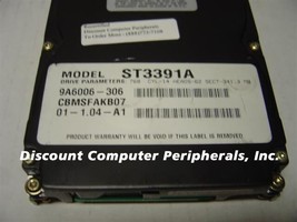 ST3391A Seagate 341MB 3.5IN IDE 40PIN Vintage Hard Drive Tested Our Drives Work