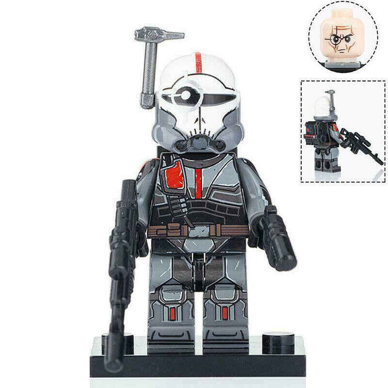 5pcs/set Star Wars Clone Force 99 The Bad Batch Tech Wrecker Echo ...