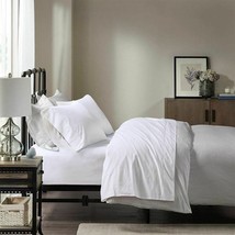 Luxury Solid White Year Round Cotton Percale Sheet Set - ALL SIZES - $67.71+